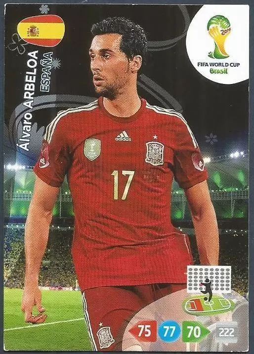 Adrenalyn XL Brazil 2014 - Álvaro Arbeloa