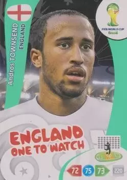 Adrenalyn XL Brazil 2014 - Andros Townsend