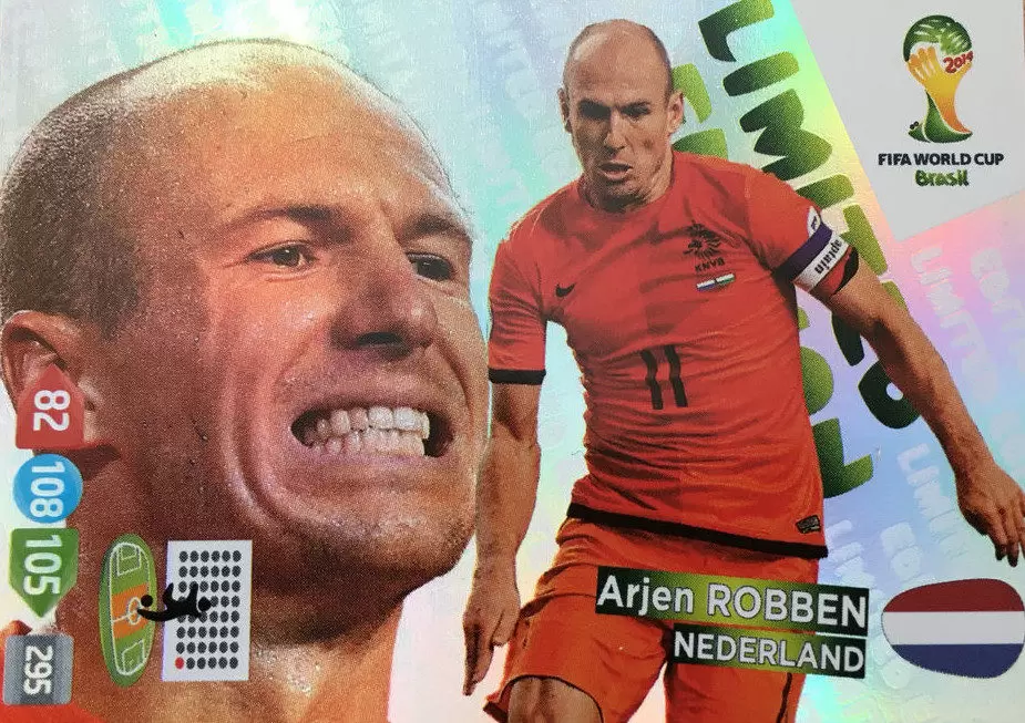 Adrenalyn XL Brazil 2014 - Arjen Robben