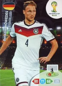 Adrenalyn XL Brazil 2014 - Benedikt Howedes