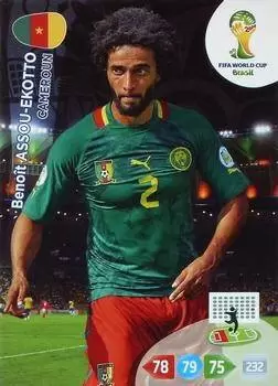 Adrenalyn XL Brazil 2014 - Benoît Assou-Ekotto