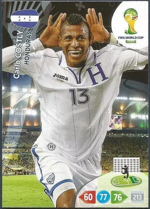 Adrenalyn XL Brazil 2014 - Carlo Costly