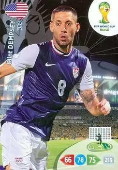 Adrenalyn XL Brazil 2014 - Clint Dempsey