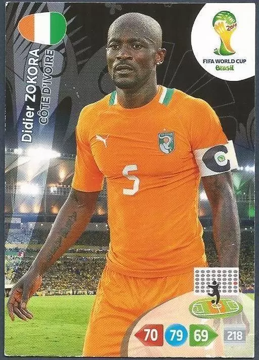 Adrenalyn XL Brazil 2014 - Didier Zokora