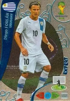 Adrenalyn XL Brazil 2014 - Diego Forlan