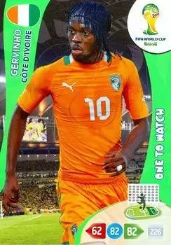 Adrenalyn XL Brazil 2014 - Gervinho