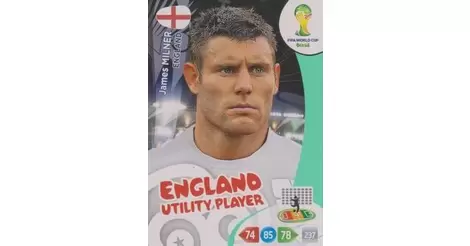 Panini Adrenalyn XL World Cup 2014-135 Utility Player James Milner