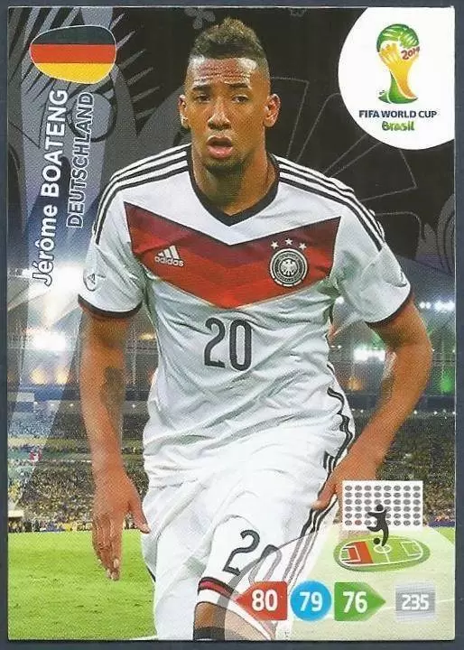 Adrenalyn XL Brazil 2014 - Jérôme Boateng