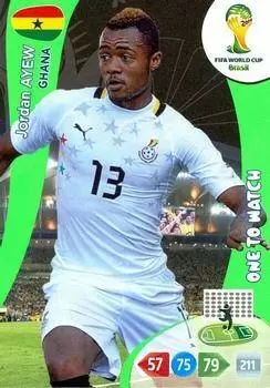 Adrenalyn XL Brazil 2014 - Jordan Ayew