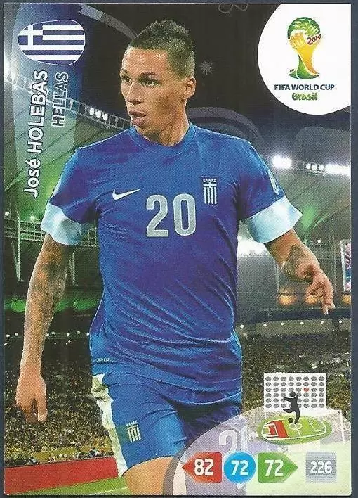 Adrenalyn XL Brazil 2014 - Jose Holebas