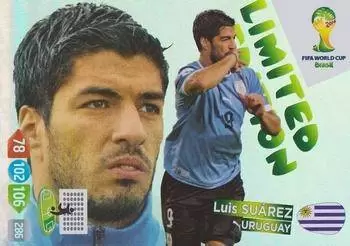 Adrenalyn XL Brazil 2014 - Luis Suarez