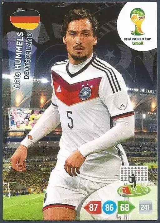 Adrenalyn XL Brazil 2014 - Mats Hummels