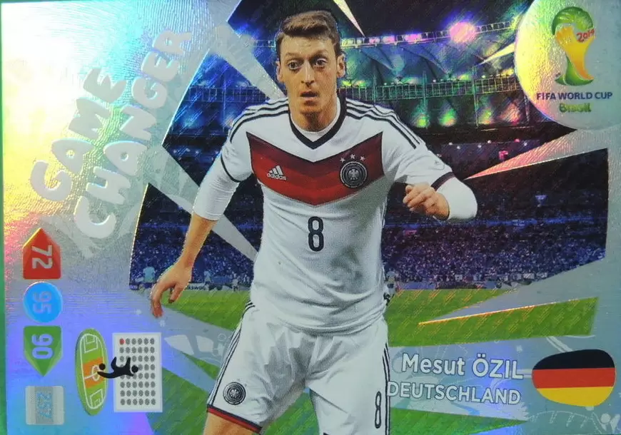 Adrenalyn XL Brazil 2014 - Mesut Özil