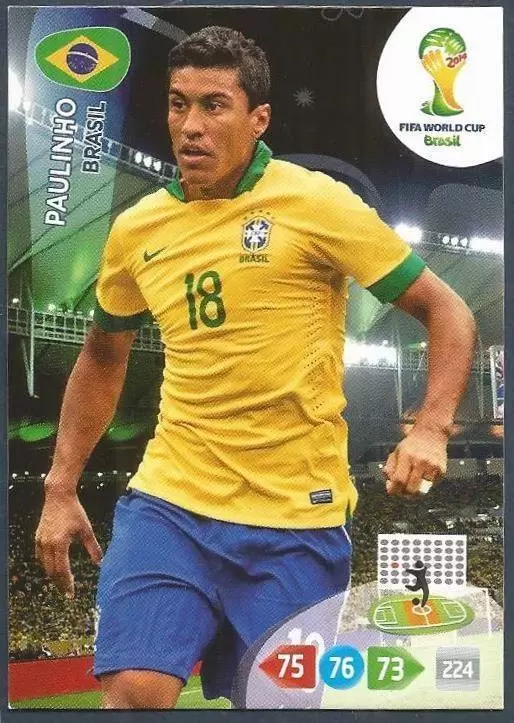Adrenalyn XL Brazil 2014 - Paulinho