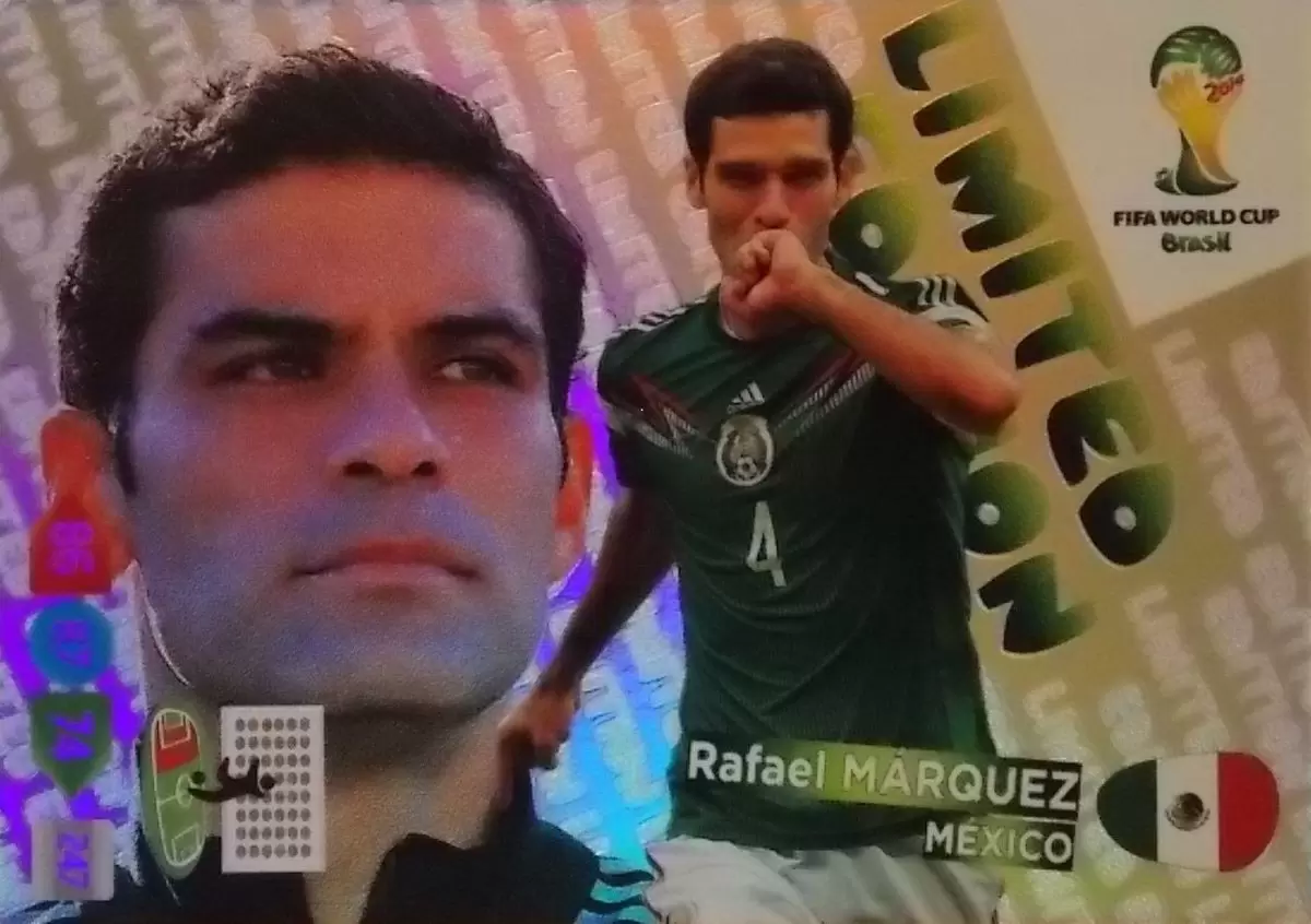 Adrenalyn XL Brazil 2014 - Rafael Marquez