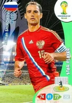 Adrenalyn XL-alexander anyukov-rusia-Road to 2014 FIFA World Cup Brazil 