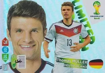 Adrenalyn XL Brazil 2014 - Thomas Müller