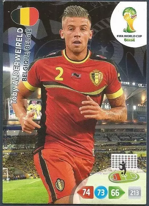 Adrenalyn XL Brazil 2014 - Toby Alderweireld