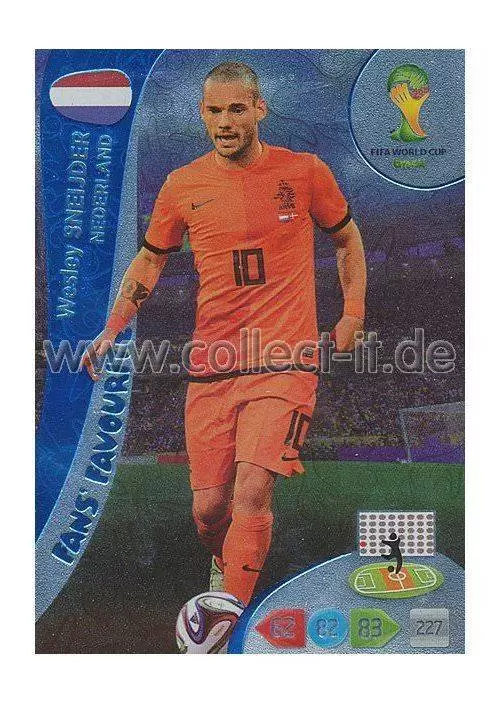 Adrenalyn XL Brazil 2014 - Wesley Sneijder