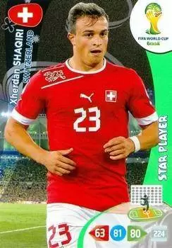 Adrenalyn XL Brazil 2014 - Xherdan Shaqiri