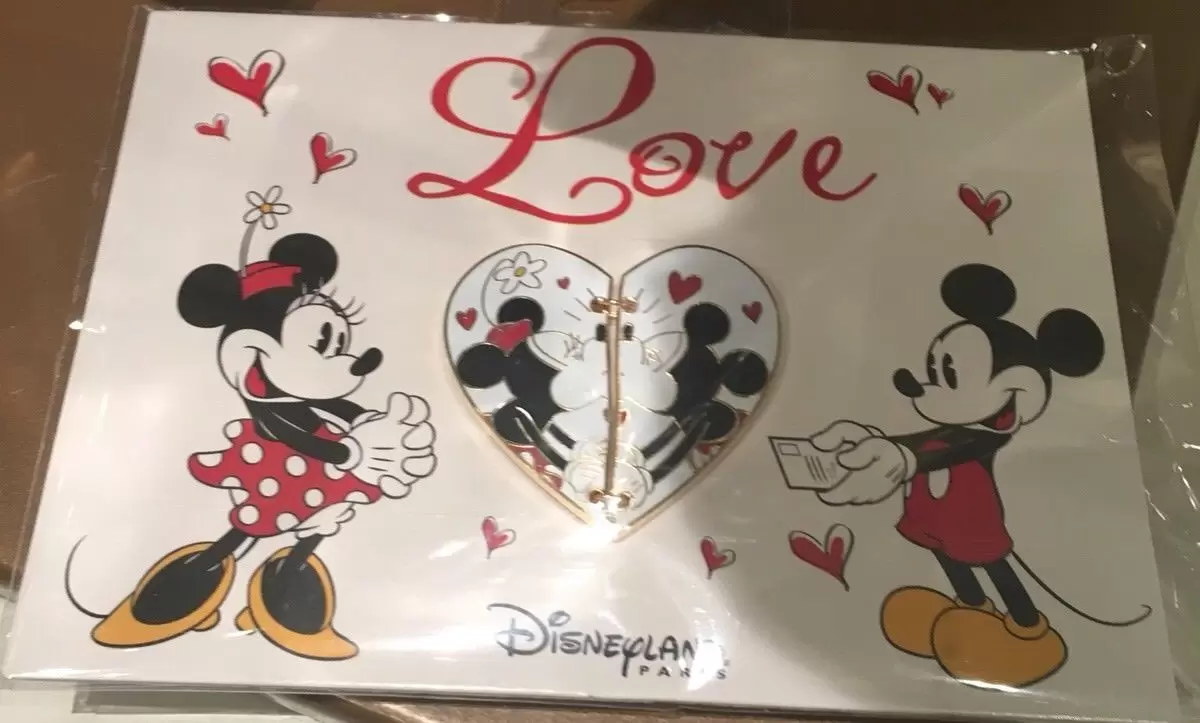 Disney - Pins Open Edition - Carte Postale Love