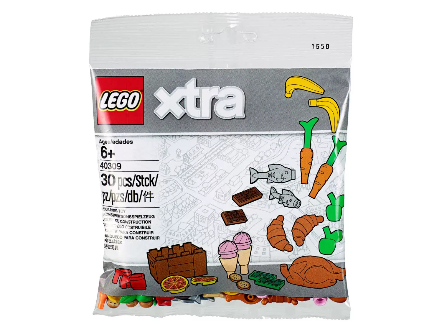 Autres objets LEGO - XTRA Accessoires sur le thème de la nourriture