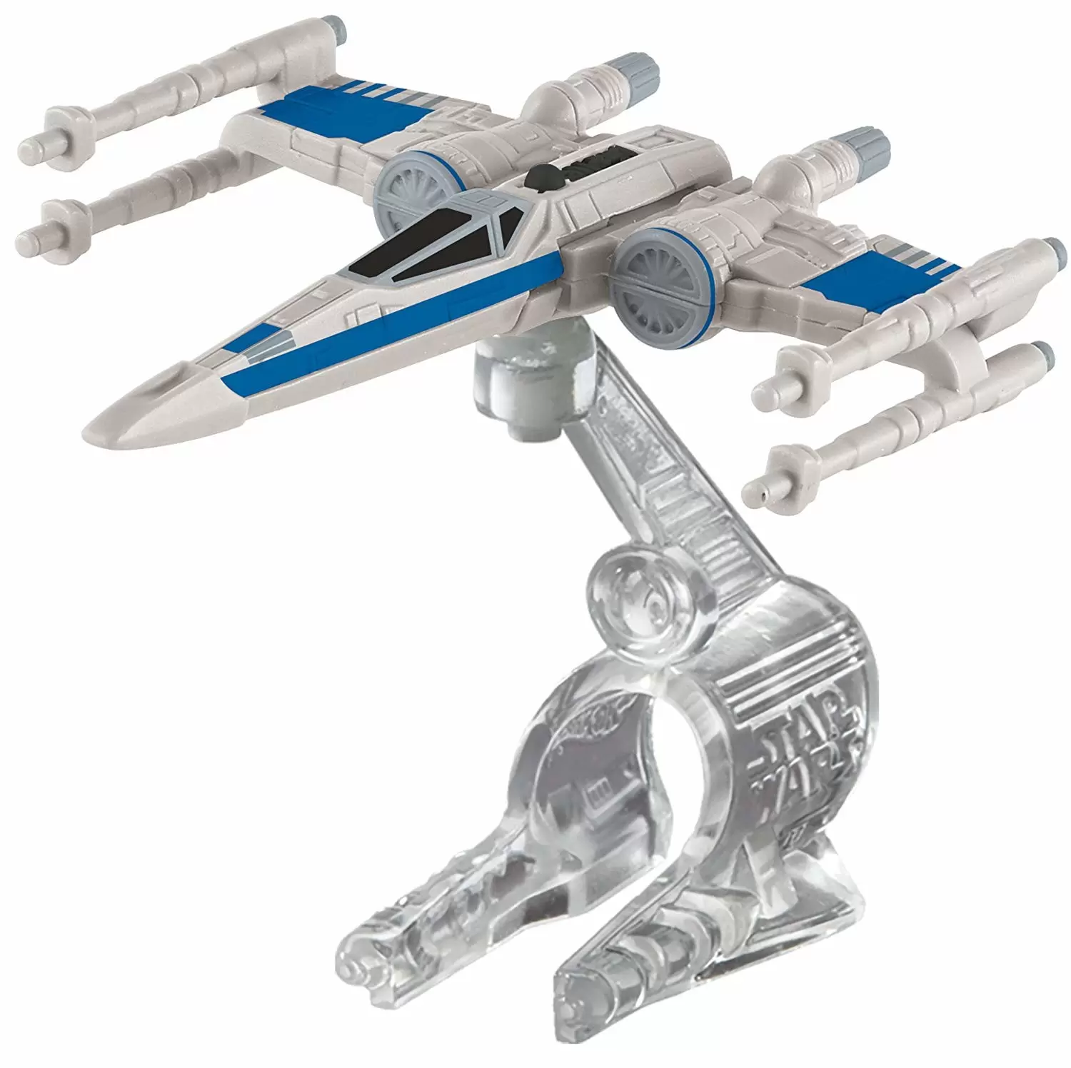 Die Cast Vehicle - Hot Wheels Star Wars - X-Wing Fighter Blue Squadron