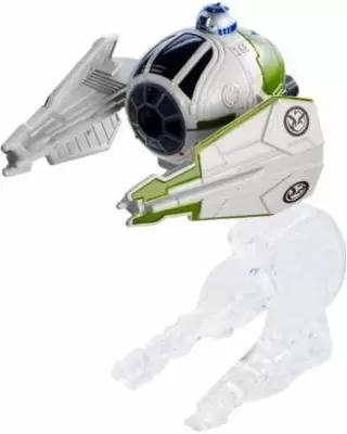 Die Cast Vehicle - Hot Wheels Star Wars - Yoda\'s Starfighter