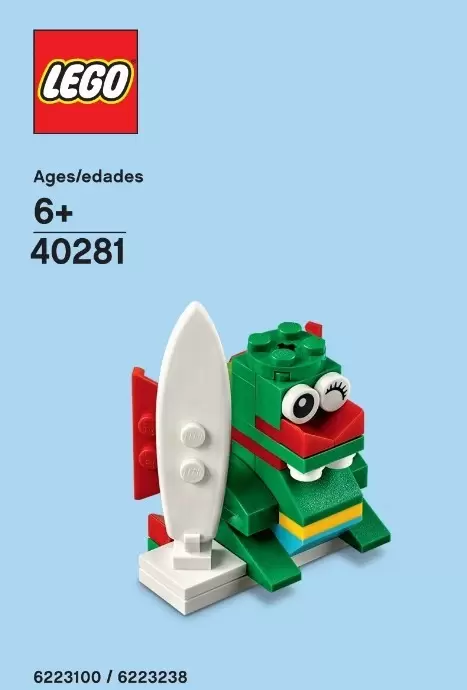 LEGO Seasonal - Surfer Dragon