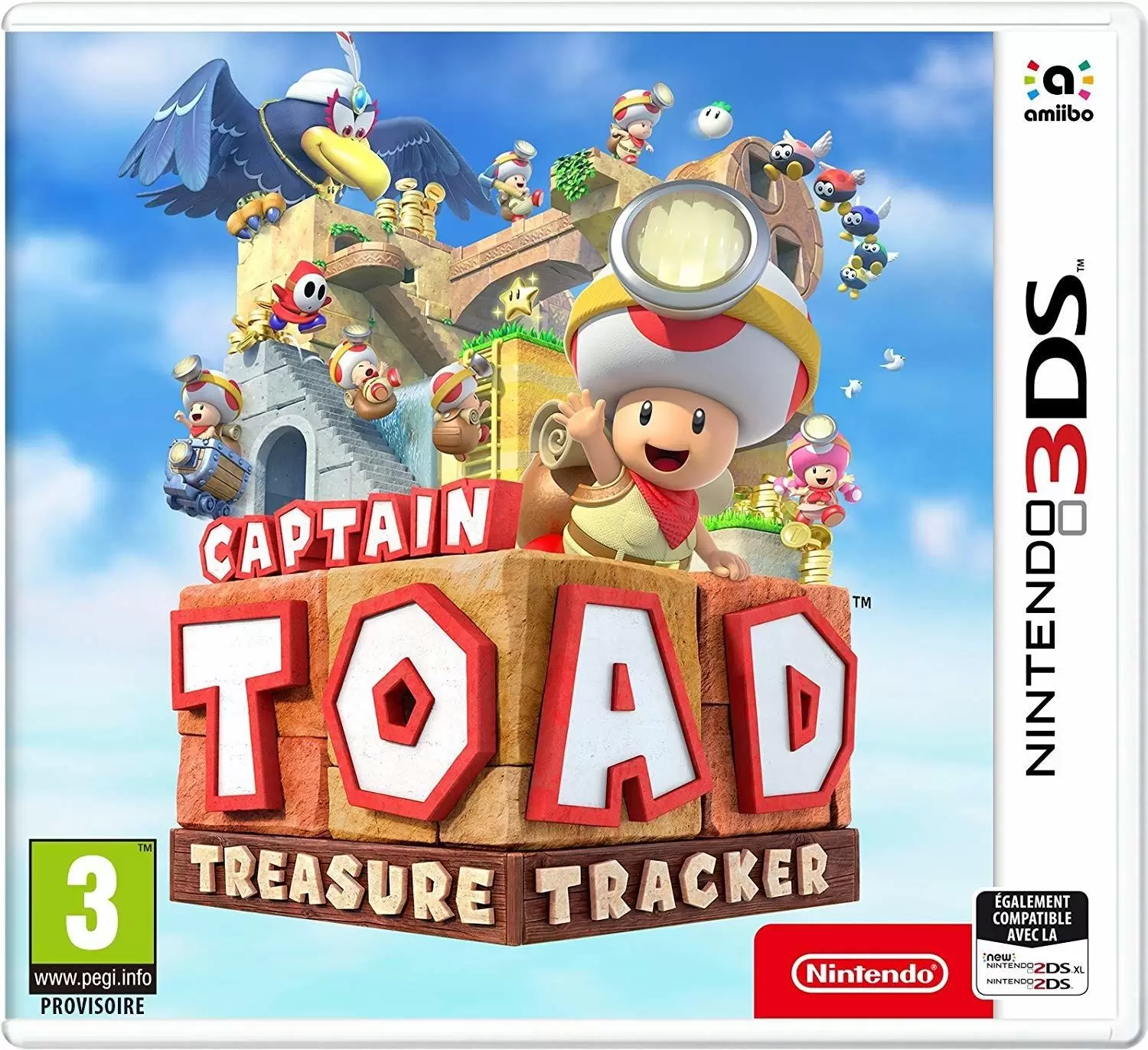 Nintendo 2DS / 3DS Games - Captain Toad Treasure Tracker