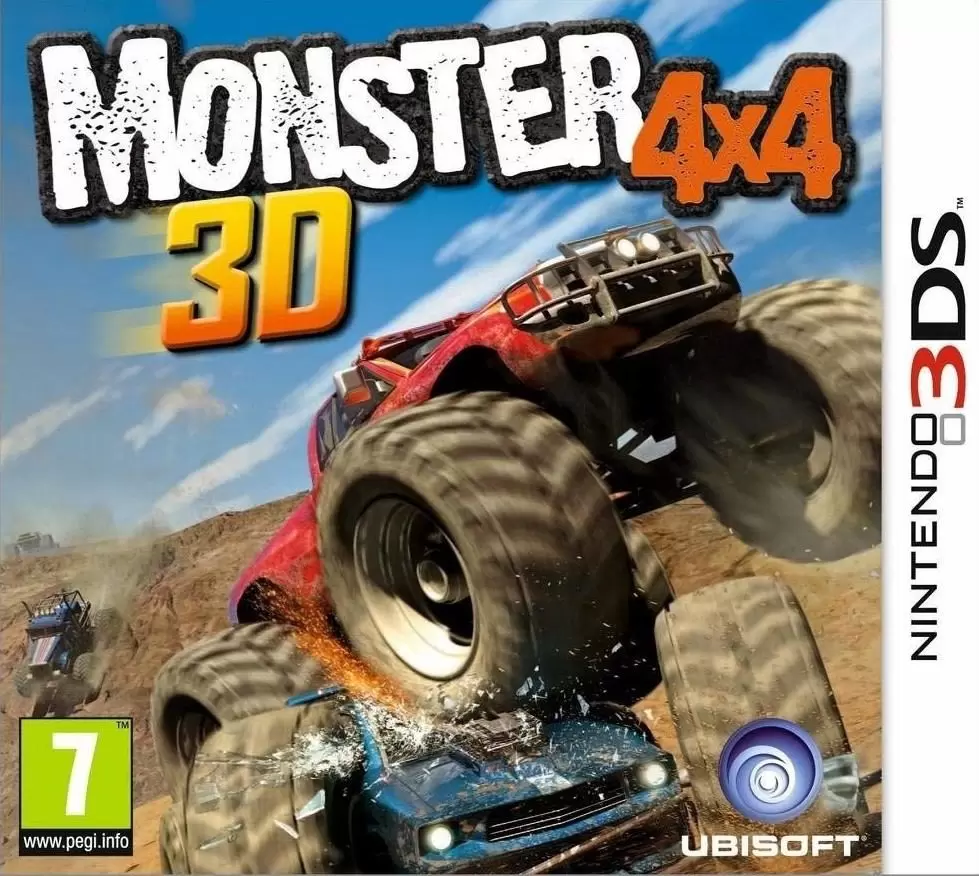 Nintendo 2DS / 3DS Games - Monster 4x4