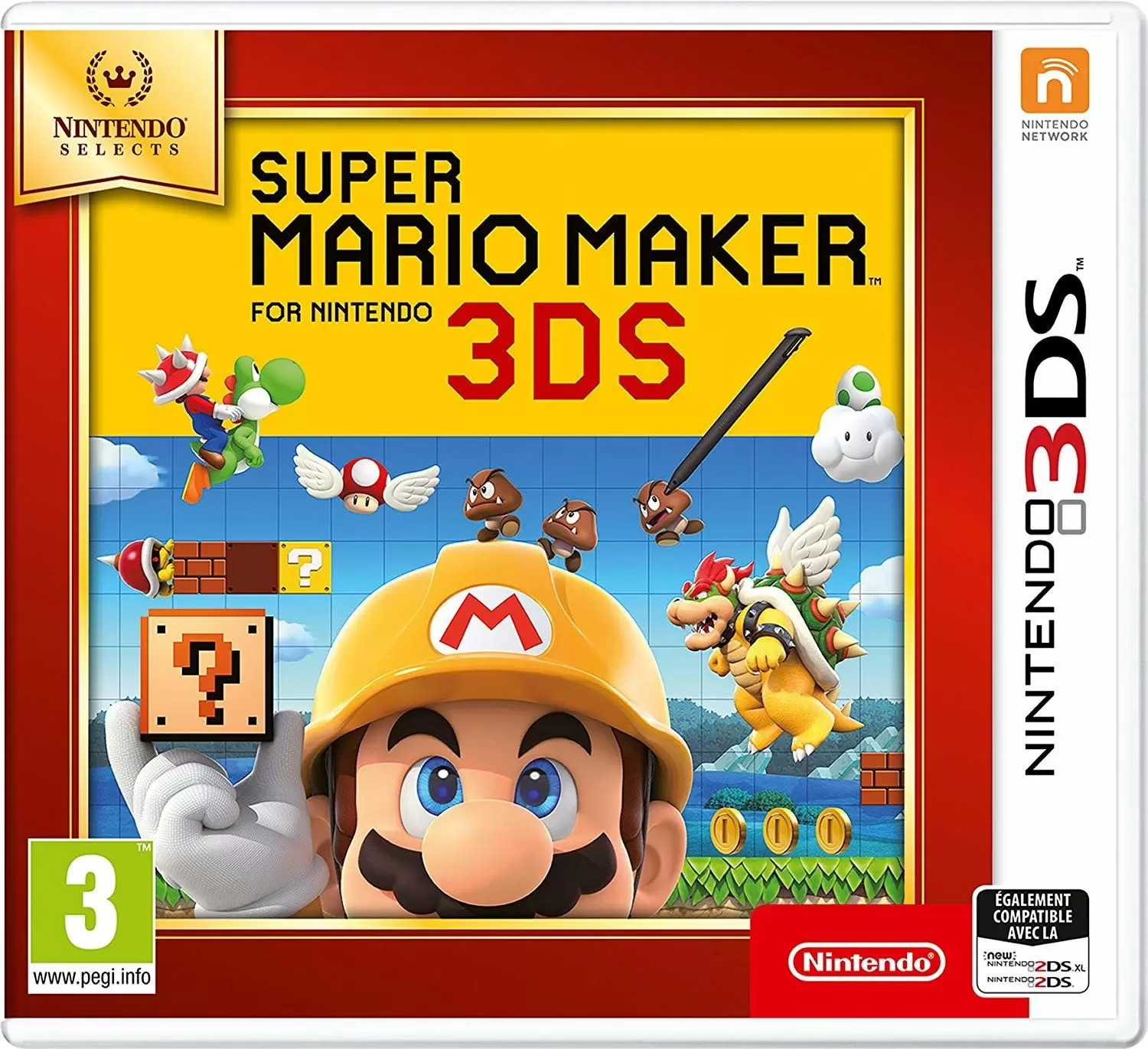 Jeux Nintendo 2DS / 3DS - Super Mario Maker (Nintendo Selects)