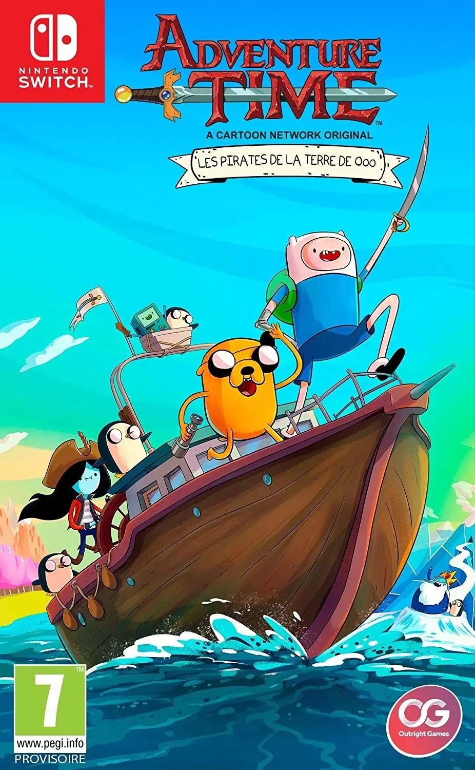 Jeux Nintendo Switch - Adventure Time Les Pirates de la Terre de OOO