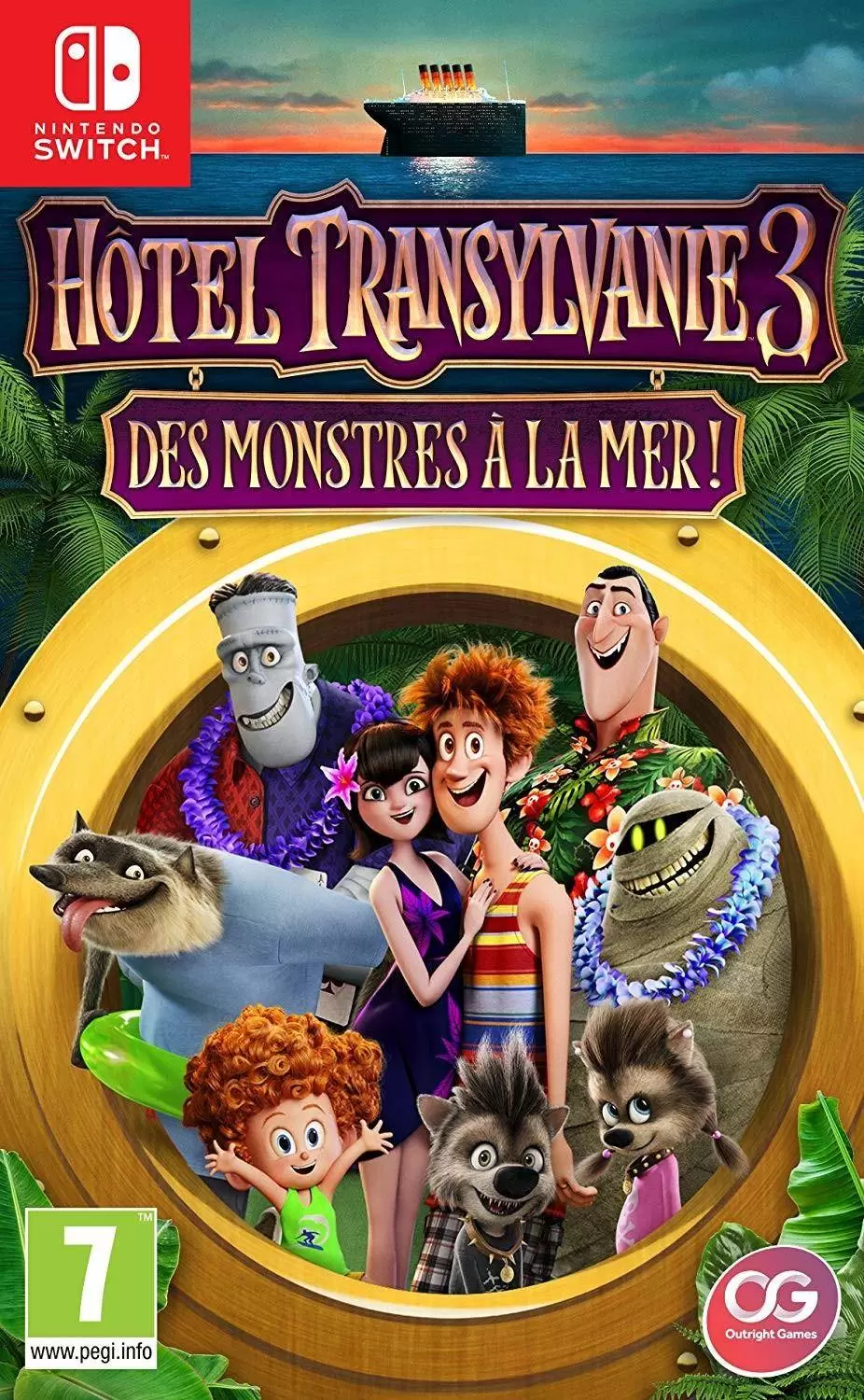 Jeux Nintendo Switch - Hotel Transylvanie 3 Des Monstres à la Mer !