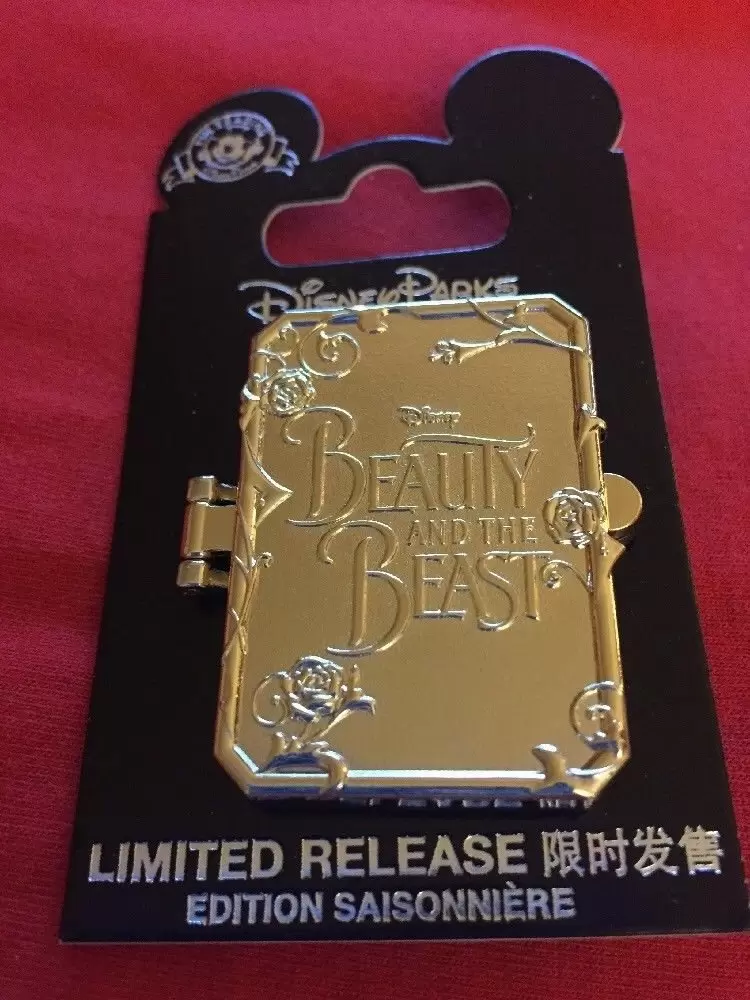 Disney Pins Open Edition - Beauty and the Beast Live Action Book - Opening Day