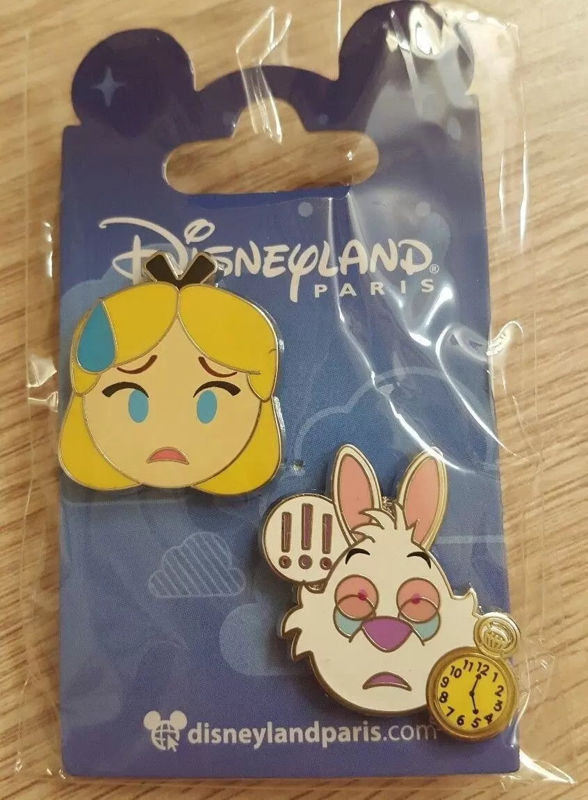 Disney Pins Open Edition - Set Emoji Alice