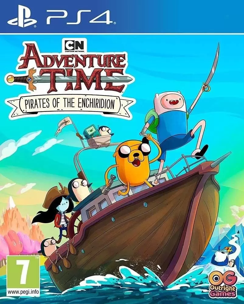 Jeux PS4 - Adventure Time Les Pirates de la Terre de OOO