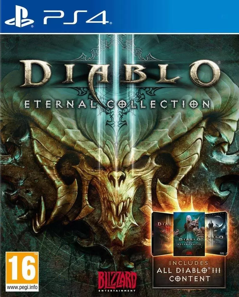 Jeux PS4 - Diablo III Eternal Collection