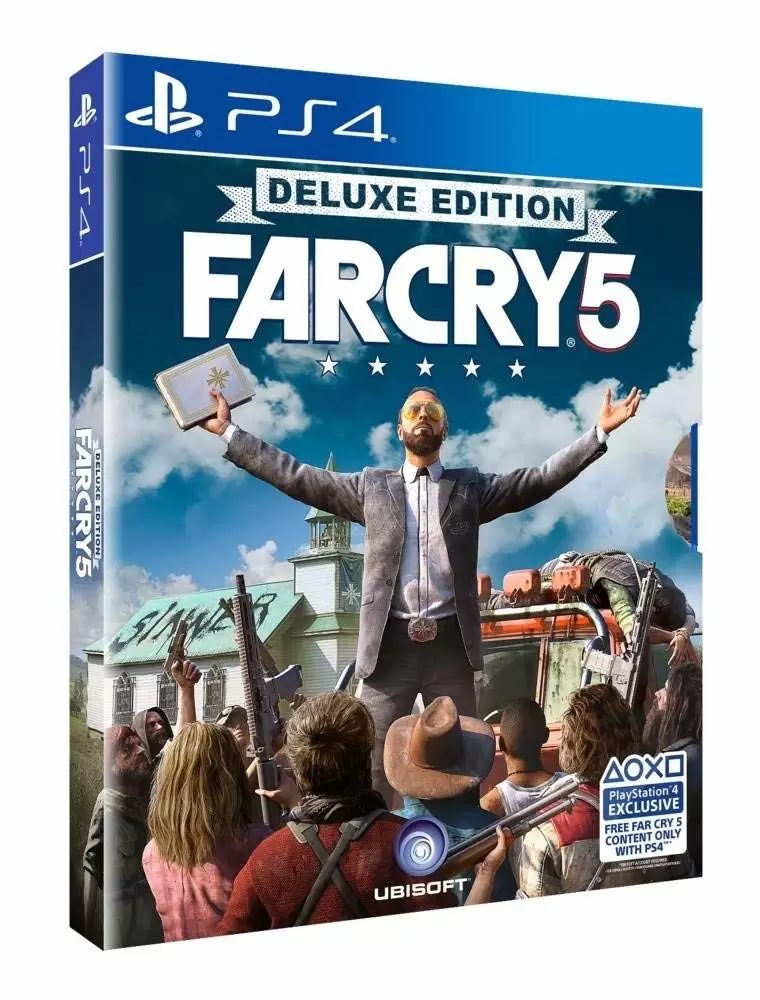 Jeux PS4 - Far Cry 5 Deluxe Edition