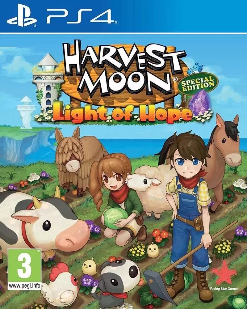 PS4 Games - Harvest Moon Light of Hope (Special edition)