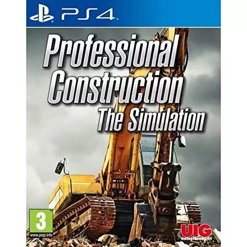 PS4 Games - Professional Construction the Simulation