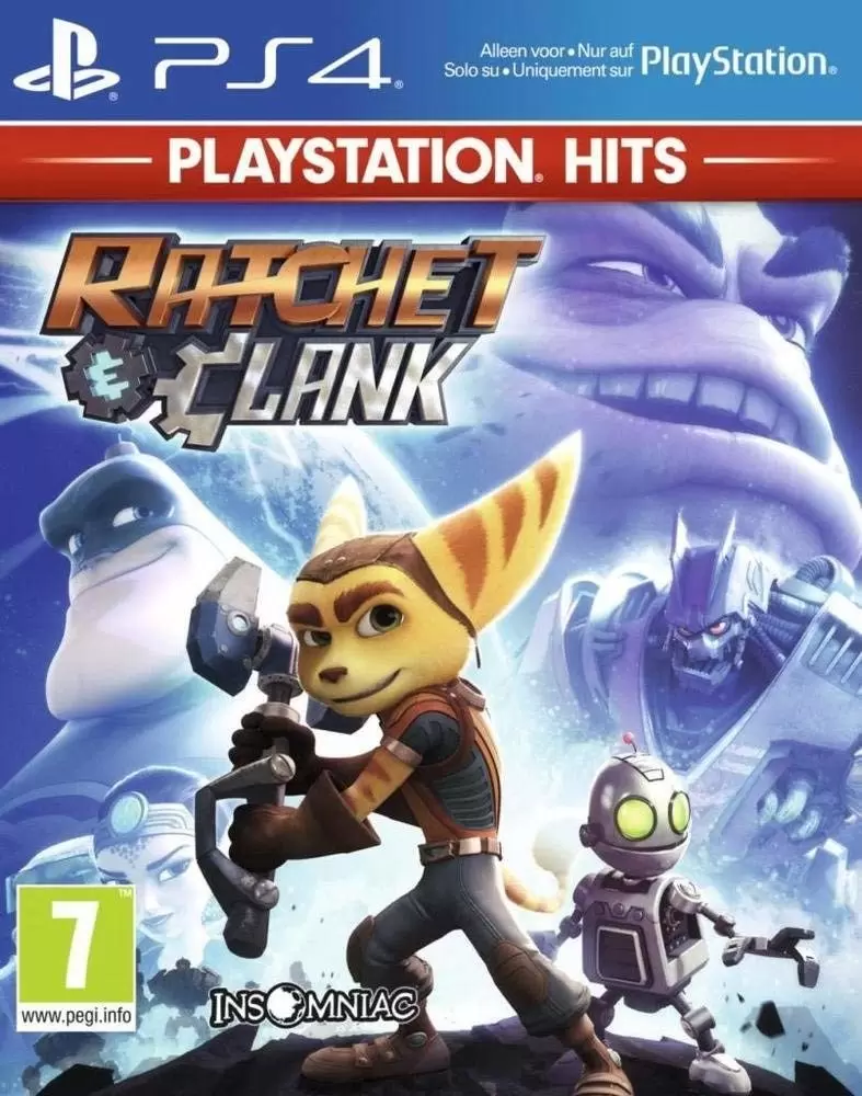 Jeux PS4 - Ratchet et Clank (PlayStation Hits)