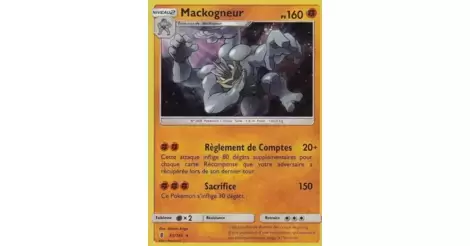 Mackogneur Holographique Carte Pokemon 65 145 Gardiens Ascendants