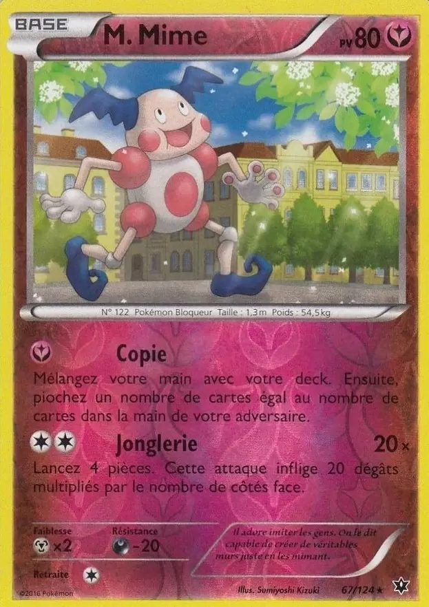 Pokémon XY Impact des destins - M. Mime Reverse