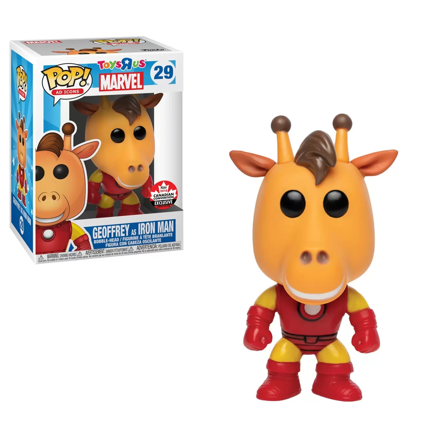 POP! Ad Icons - Toys\'R Us - Geoffrey As Iron Man