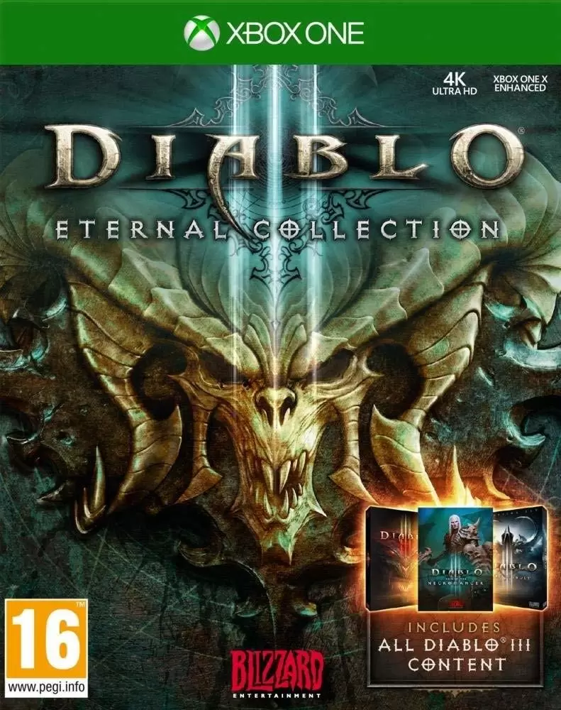 Jeux XBOX One - Diablo III Eternal Collection