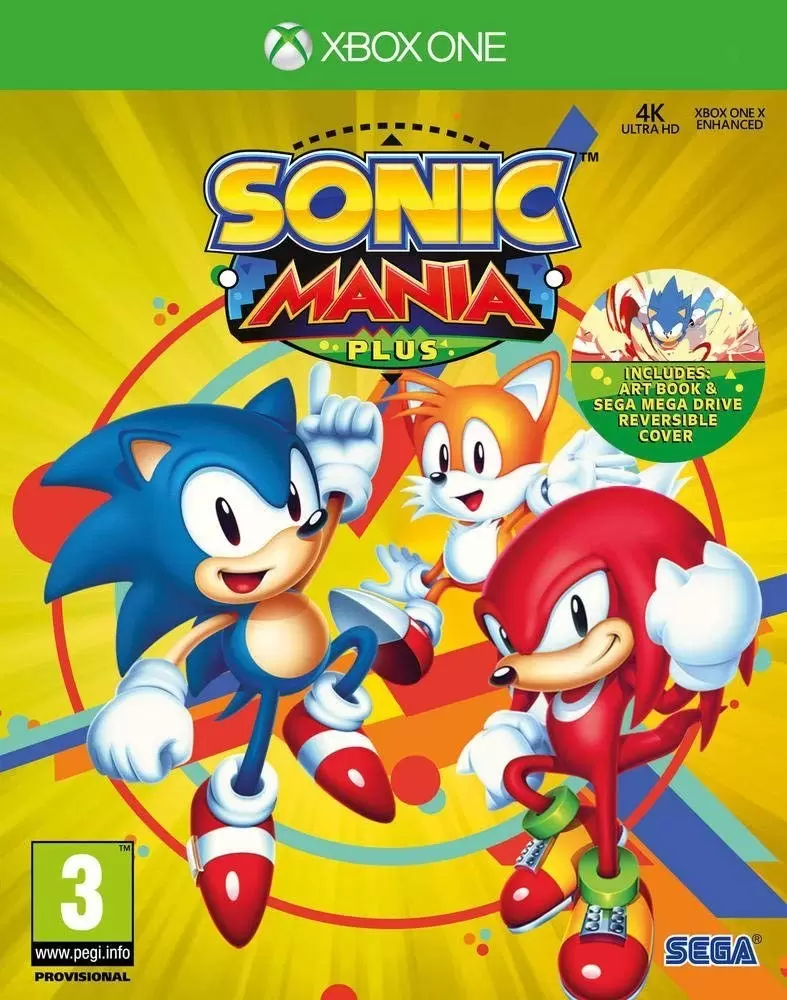 Jeux XBOX One - Sonic Mania Plus