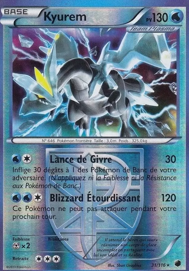 Glaciation Plasma - Kyurem Reverse