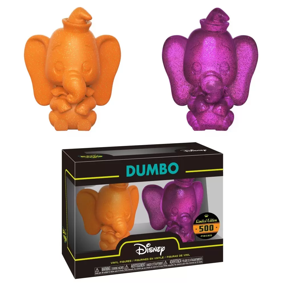 Hikari XS - Dumbo Orange & Purple