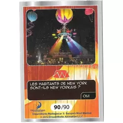MELMAN MARTY GLORIA et ALEX - Carte Argent  - Question 4